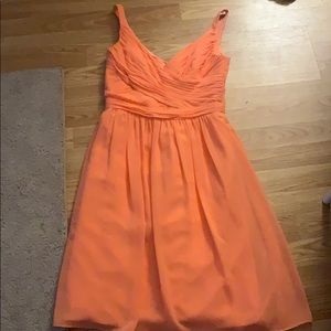 David’s bridal bridesmaid dress